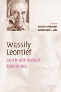 Cover: Wassily Leontief and Input-Output Economics - Cambridge University Press