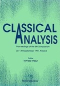 Bild: Classical Analysis - Proceedings Of 6th Symposium - World Scientific Publishing Co Pte Ltd