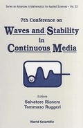Cover: Waves And Stability In Continuous Media - Proceedings Of The Vii Conference - World Scientific Publishing Co Pte Ltd