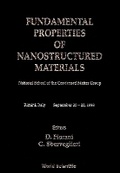 Cover: Fundamental Properties Of Nanostructured Materials - Proceedings Of The National School Of The Condensed Matter Group - World Scientific Publishing Co Pte Ltd