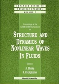 Cover: Structure And Dynamics Of Nonlinear Waves In Fluids: Proceedings Of The Iutam/isimm Symposium - World Scientific Publishing Co Pte Ltd