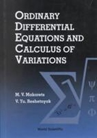 Abbildung von: Ordinary Differential Equations And Calculus Of Variations - World Scientific Publishing Co Pte Ltd