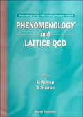 Cover: Phenomenology And Lattice Qcd - Proceedings Of The 1993 Uehling Summer School - World Scientific Publishing Co Pte Ltd