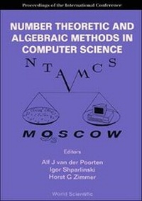 Enlarge image Cover: Number Theoretic And Algebraic Methods In Computer Science - Proceedings Of The International Conference - World Scientific Publishing Co Pte Ltd