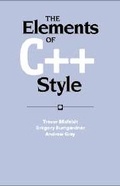 Cover: The Elements of C++ Style - Cambridge University Press