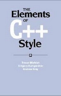 Enlarge image Cover: The Elements of C++ Style - Cambridge University Press