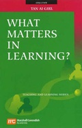 Cover: What Matters in Learning? - Times Academic Press,Singapore