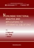 Cover: Nonlinear Functional Analysis And Applications To Differential Equations - Proceedings Of The Second School - World Scientific Publishing Co Pte Ltd