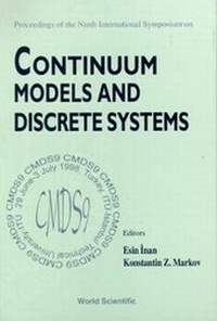 Enlarge image Cover: Continuum Models And Discrete Systems - Proceedings Of The 9th International Symposium (Cmds9) - World Scientific Publishing Co Pte Ltd