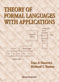Enlarge image Cover: Theory Of Formal Languages With Applications - World Scientific Publishing Co Pte Ltd