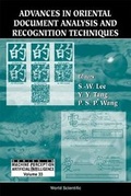 Cover: Advances In Oriental Document Analysis And Recognition Techniques - World Scientific Publishing Co Pte Ltd