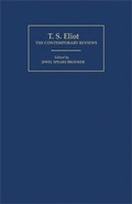 Cover: T. S. Eliot - Cambridge University Press