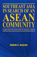 Cover: Southeast Asia in Search of an ASEAN Community - Iseas Publishing