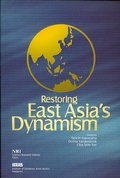 Cover: Restoring East Asia's Dynamism - Iseas Publishing
