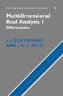Cover: Multidimensional Real Analysis I - Cambridge University Press
