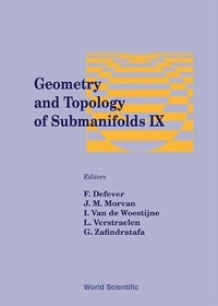 Abbildung von: Geometry And Topology Of Submanifolds Ix - World Scientific Publishing Co Pte Ltd