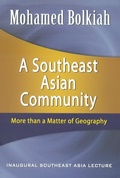 Cover: A Southeast Asian Community - Iseas Publishing