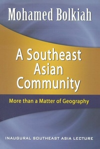 Enlarge image Cover: A Southeast Asian Community - Iseas Publishing