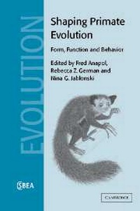 Enlarge image Cover: Shaping Primate Evolution - Cambridge University Press