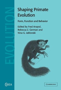 Enlarge image Cover: Shaping Primate Evolution - Cambridge University Press