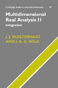 Abbildung von: Multidimensional Real Analysis II - Cambridge University Press