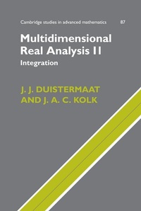 Abbildung von: Multidimensional Real Analysis II - Cambridge University Press