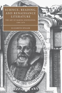 Enlarge image Cover: Science, Reading, and Renaissance Literature - Cambridge University Press