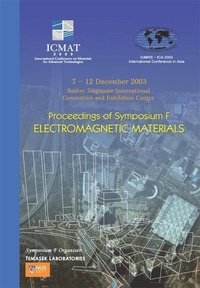 Enlarge image Cover: Electromagnetic Materials - Proceedings Of The Symposium F - World Scientific Publishing Co Pte Ltd