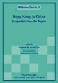Cover: Hong Kong In China: Perspectives From The Region - World Scientific Publishing Co Pte Ltd