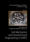 Cover: Soil Mechanics And Geotechnical Engineering (12arc) - Proceedings Of The Twelfth Asian Regional Conference (In 2 Volumes, With Cd-rom) - World Scientific Publishing Co Pte Ltd