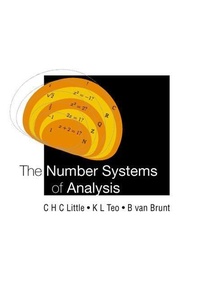 Abbildung von: Number Systems Of Analysis, The - World Scientific Publishing Co Pte Ltd