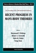 Cover: Recent Progress In Many-body Theories - Proceedings Of The 10th International Conference - World Scientific Publishing Co Pte Ltd