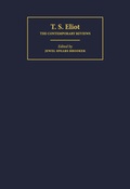 Cover: T. S. Eliot - Cambridge University Press