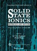 Cover: Solid State Ionics: Materials & Devices, Procs Of The 7th Asian Conf - World Scientific Publishing Co Pte Ltd