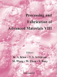 Enlarge image Cover: Processing And Fabrication Of Advanced Materials Viii - World Scientific Publishing Co Pte Ltd