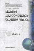 Cover: Modern Semiconductor Quantum Physics - World Scientific Publishing Co Pte Ltd