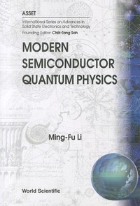 Enlarge image Cover: Modern Semiconductor Quantum Physics - World Scientific Publishing Co Pte Ltd