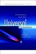 Cover: Universal Fluctuations: The Phenomenology Of Hadronic Matter - World Scientific Publishing Co Pte Ltd