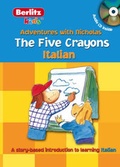Cover: Italian Berlitz Kids the Five Crayons - Berlitz Kids