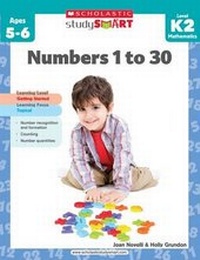 Enlarge image Cover: Study Smart: Numbers 1 to 30 Level K2 - Scholastic Singapore