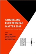 Cover: Strong And Electroweak Matter 2004 - Proceedings Of The Sewm2004 Meeting - World Scientific Publishing Co Pte Ltd