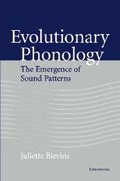 Cover: Evolutionary Phonology - Cambridge University Press