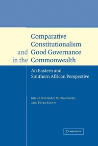 Enlarge image Cover: Comparative Constitutionalism and Good Governance in the Commonwealth - Cambridge University Press