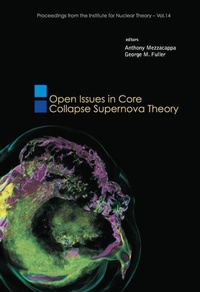 Enlarge image Cover: Open Issues In Core Collapse Supernova Theory - World Scientific Publishing Co Pte Ltd