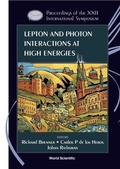 Cover: Lepton And Photon Interactions At High Energies - Proceedings Of The Xxii International Symposium - World Scientific Publishing Co Pte Ltd