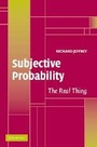 Cover: Subjective Probability - Cambridge University Press