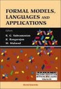 Enlarge image Cover: Formal Models, Languages And Applications - World Scientific Publishing Co Pte Ltd