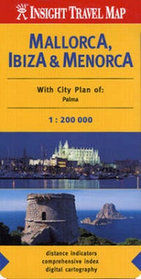 Abbildung von: Mallorca, Ibiza, Menorca Insight Travel Map - APA Publications Pte Ltd