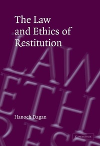 Abbildung von: The Law and Ethics of Restitution - Cambridge University Press