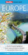 Cover: Europe Berlitz Road Map - Berlitz Publishing Company